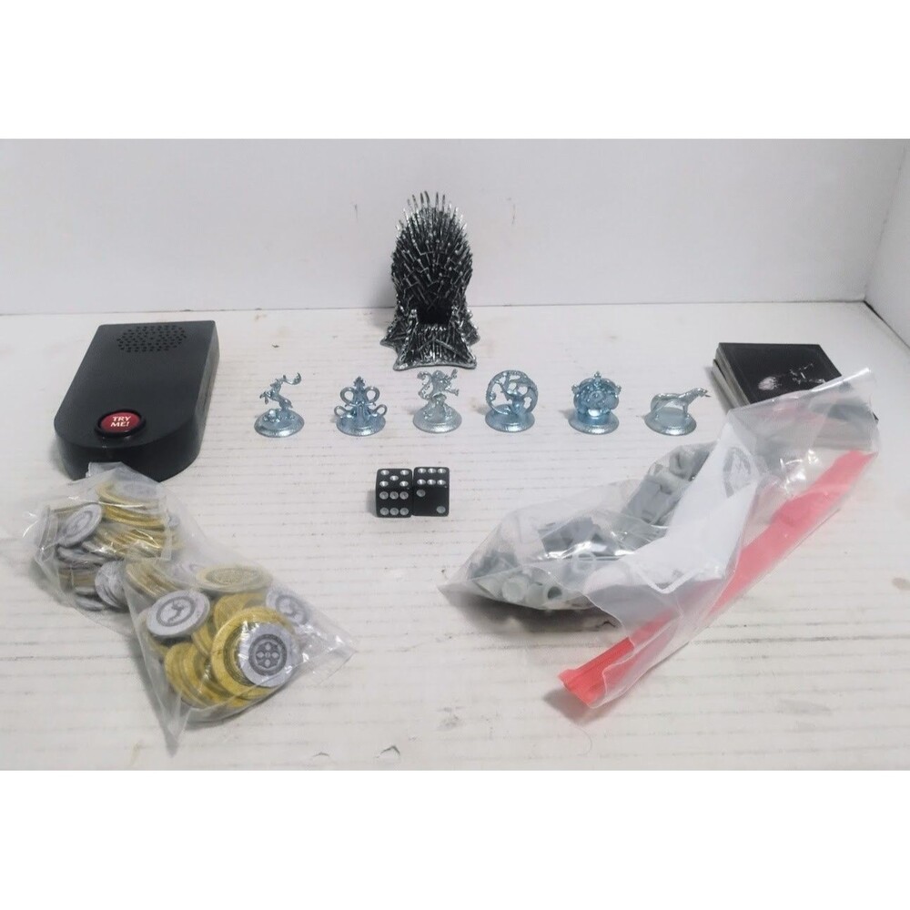 PARKER BROTHERS GAME OF THRONES MONOPOLY REPLACEMENT PIECE LOT READ!!!!